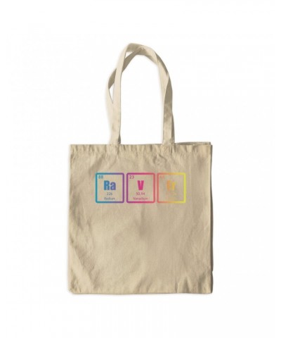 Music Life Canvas Tote Bag | Raver Periodic Table Ombre Design Canvas Tote $10.13 Bags