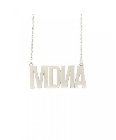 Madonna ""MDNA"" Charm White Gold Necklace $17.01 Accessories