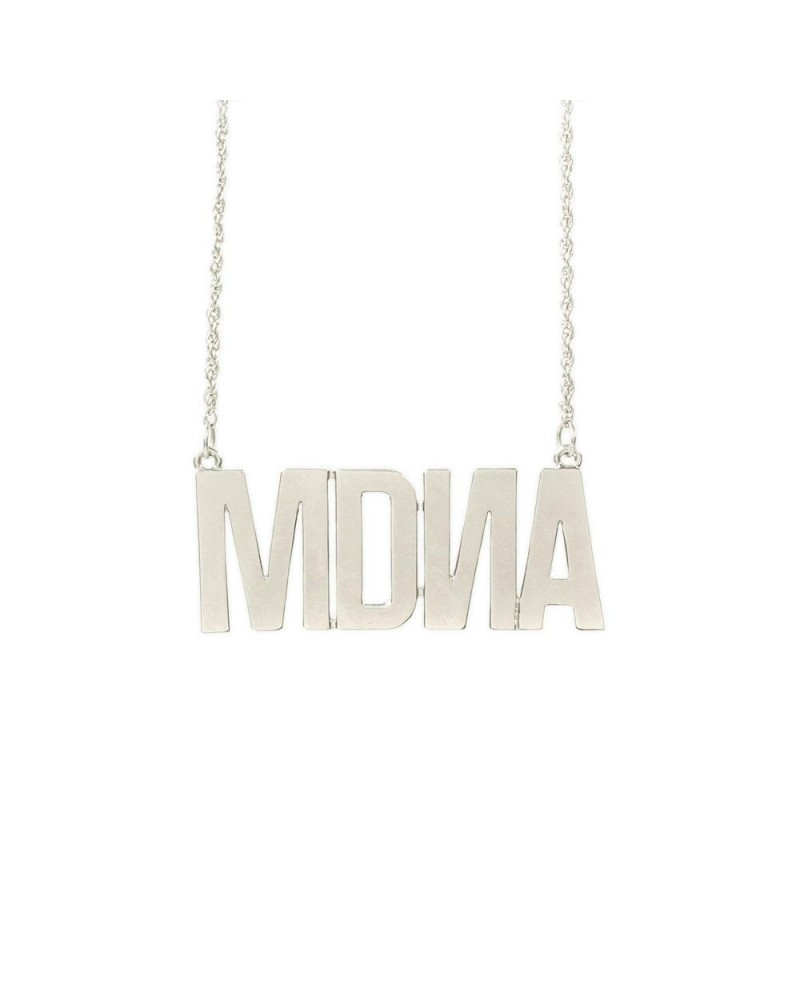 Madonna ""MDNA"" Charm White Gold Necklace $17.01 Accessories