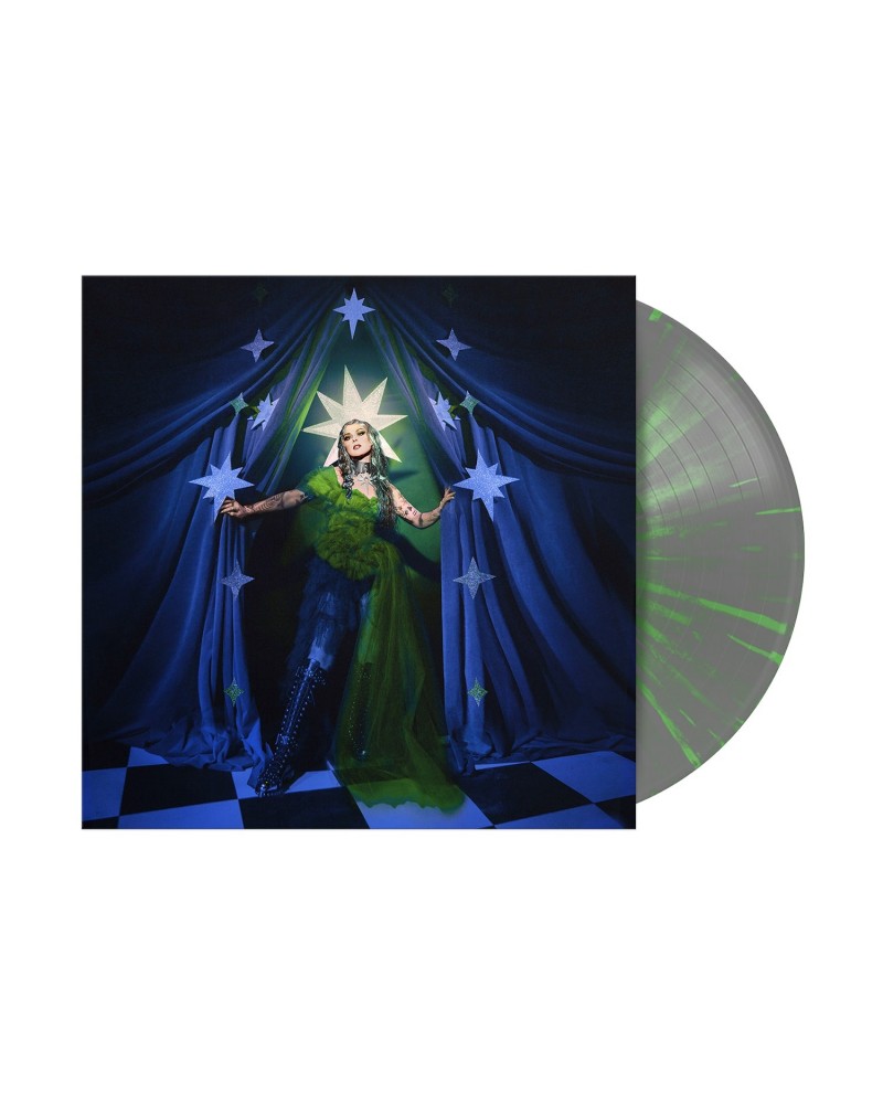 MOTHICA Nocturnal Vinyl LP - Black Ice w/ Heavy Neon Green Splatter $4.37 Vinyl