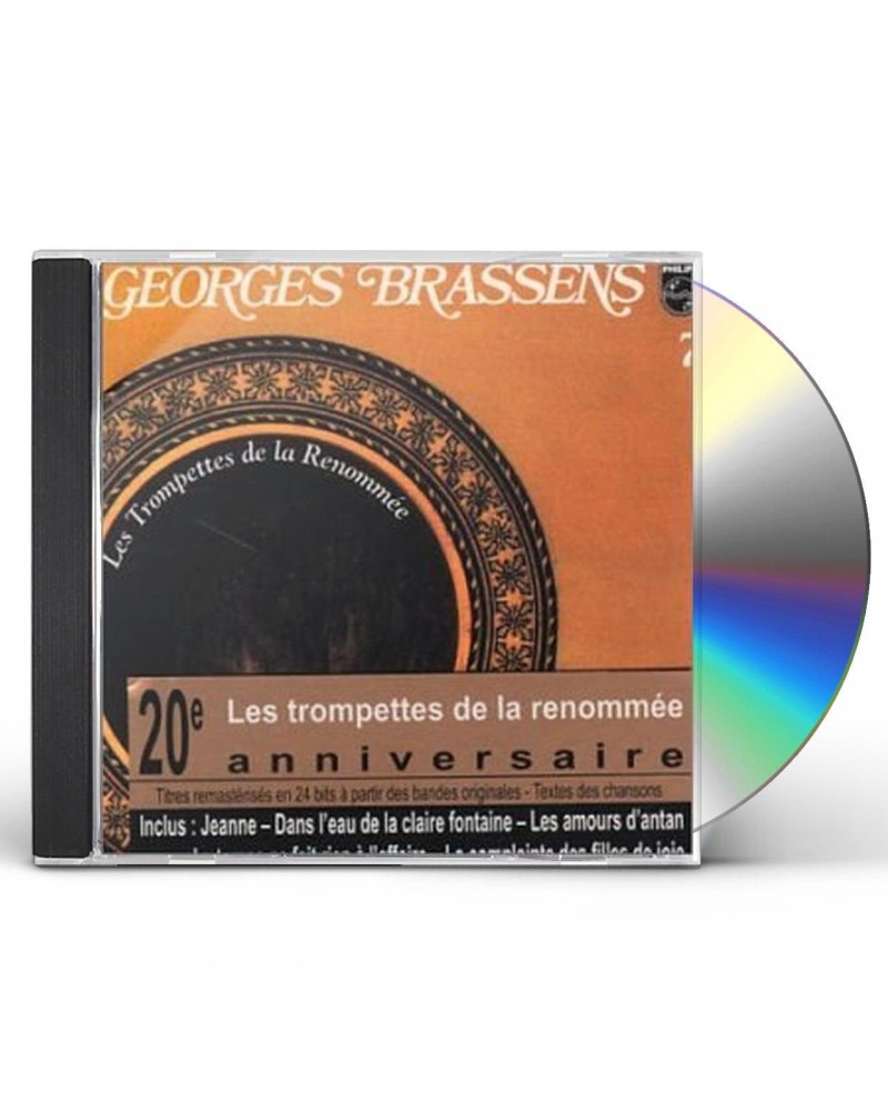 Georges Brassens LES TROMPETTES DE LA RENOMMEE CD $9.80 CD