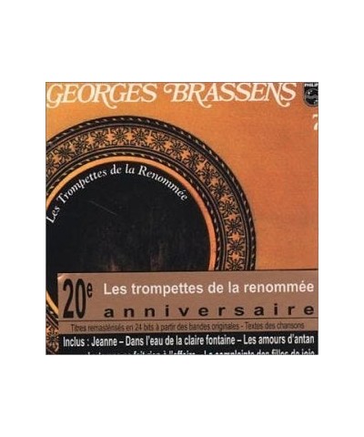 Georges Brassens LES TROMPETTES DE LA RENOMMEE CD $9.80 CD