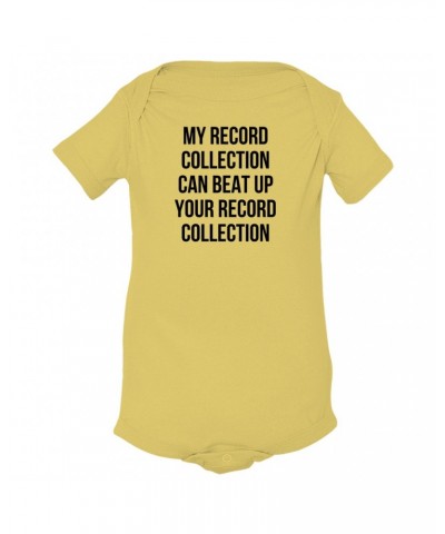 Music Life Baby Onesie | Record Collection Bully Onesie $4.41 Kids