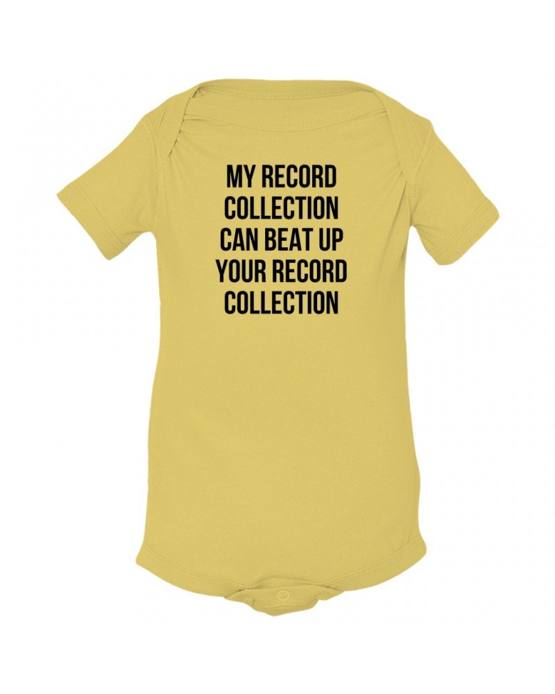 Music Life Baby Onesie | Record Collection Bully Onesie $4.41 Kids