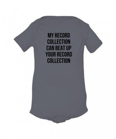 Music Life Baby Onesie | Record Collection Bully Onesie $4.41 Kids