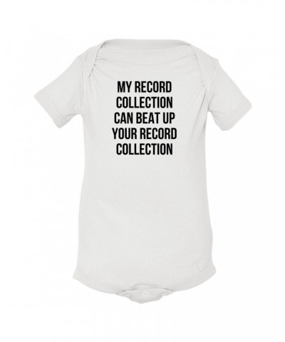 Music Life Baby Onesie | Record Collection Bully Onesie $4.41 Kids