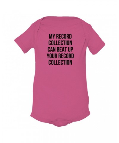 Music Life Baby Onesie | Record Collection Bully Onesie $4.41 Kids