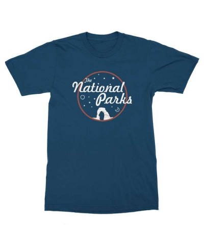 The National Parks Arches T-Shirt - Blue $4.16 Shirts