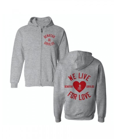 Pat Benatar & Neil Giraldo Benatar & Giraldo Zip Hoodie $15.50 Sweatshirts