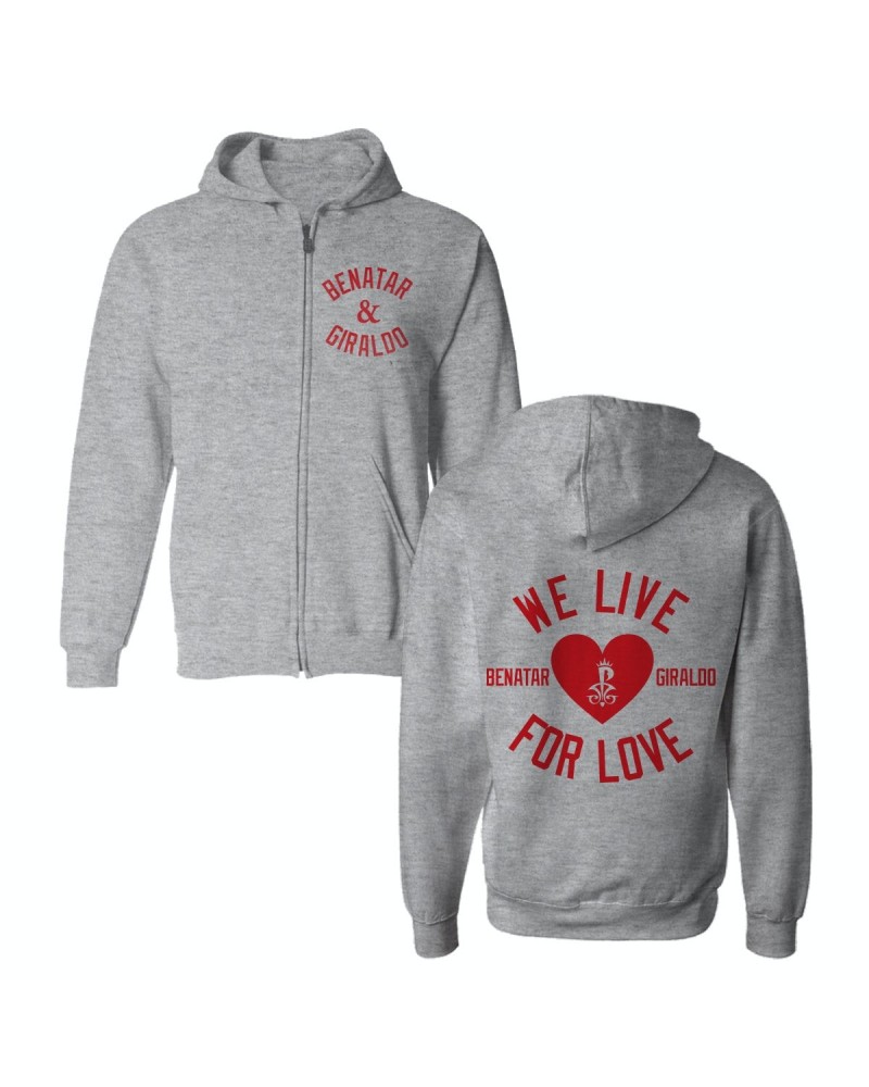 Pat Benatar & Neil Giraldo Benatar & Giraldo Zip Hoodie $15.50 Sweatshirts