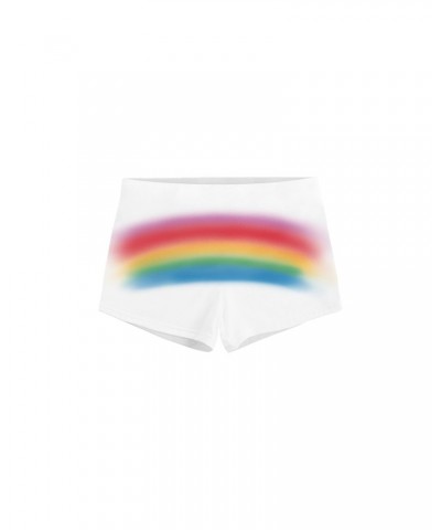 Mariah Carey Rainbow Airbrush Short Shorts $4.89 Shorts