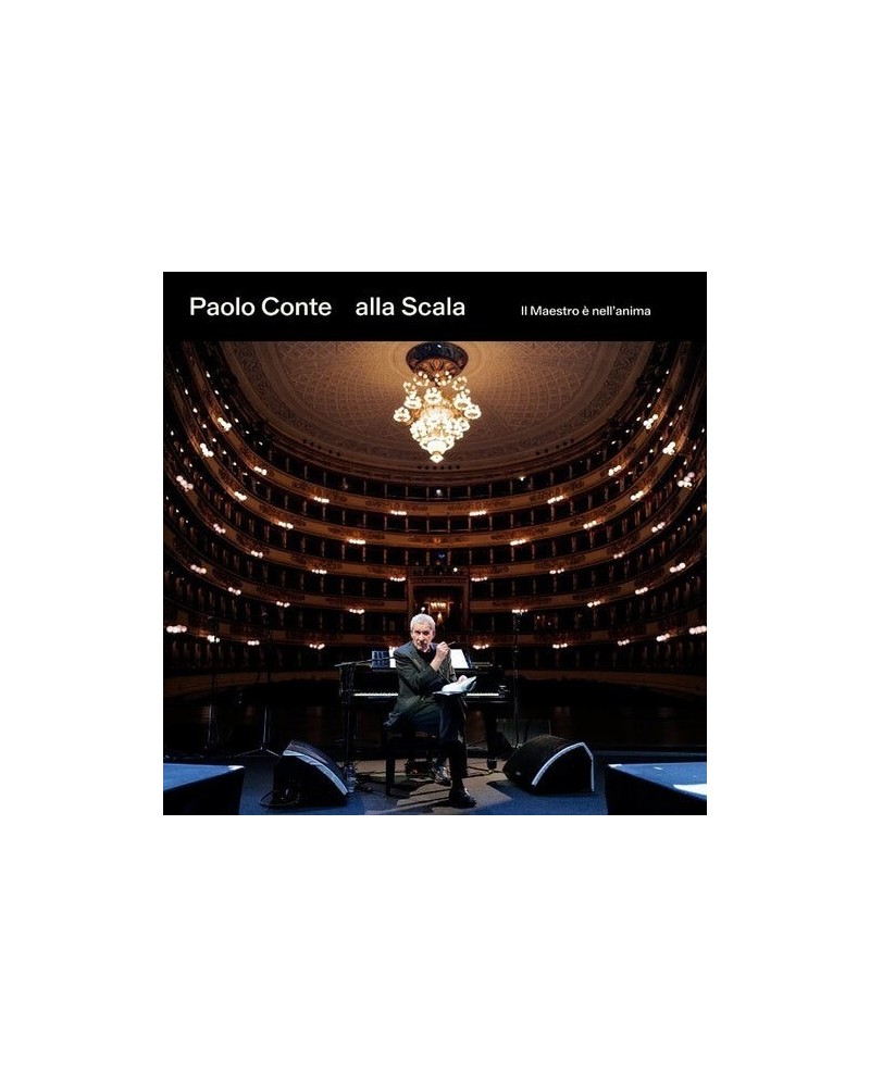 Paolo Conte ALLA SCALA - IL MAESTRO E NELL'ANIMA CD $12.30 CD