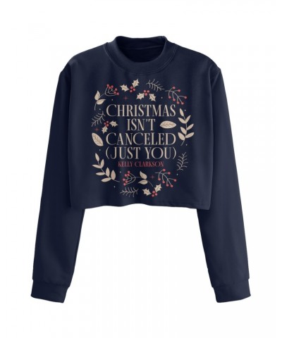 Kelly Clarkson Christmas Crop Sweatshirt $4.55 Sweatshirts